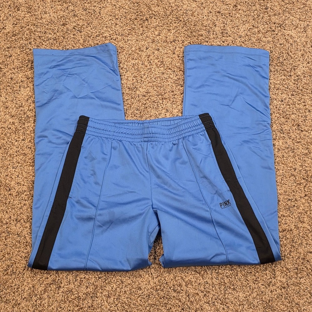 Victoria's Secret PINK Sleepwear Pant Womens‎ Blue XS Straight Drawstring Waist